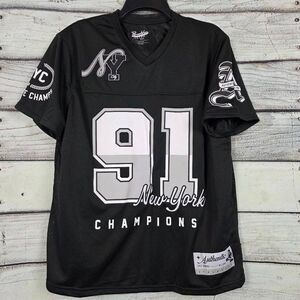 NYC Champs Mesh Jersey 91 New York Black Men’s L